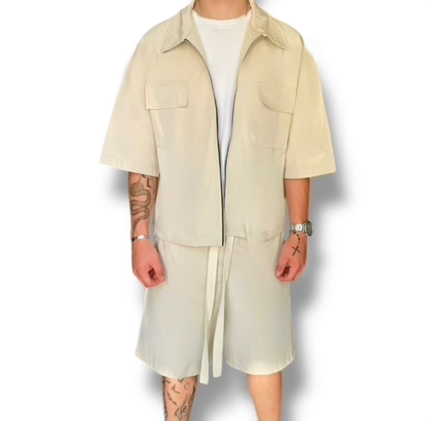 COORDINATO CON CERNIERA