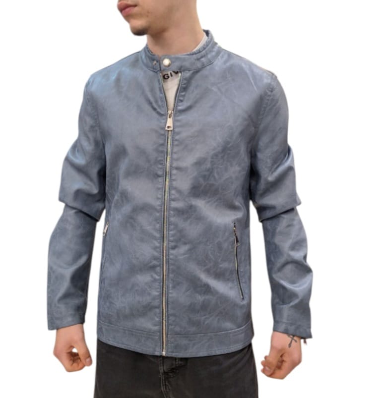 GIUBBOTTO IN ECOPELLE