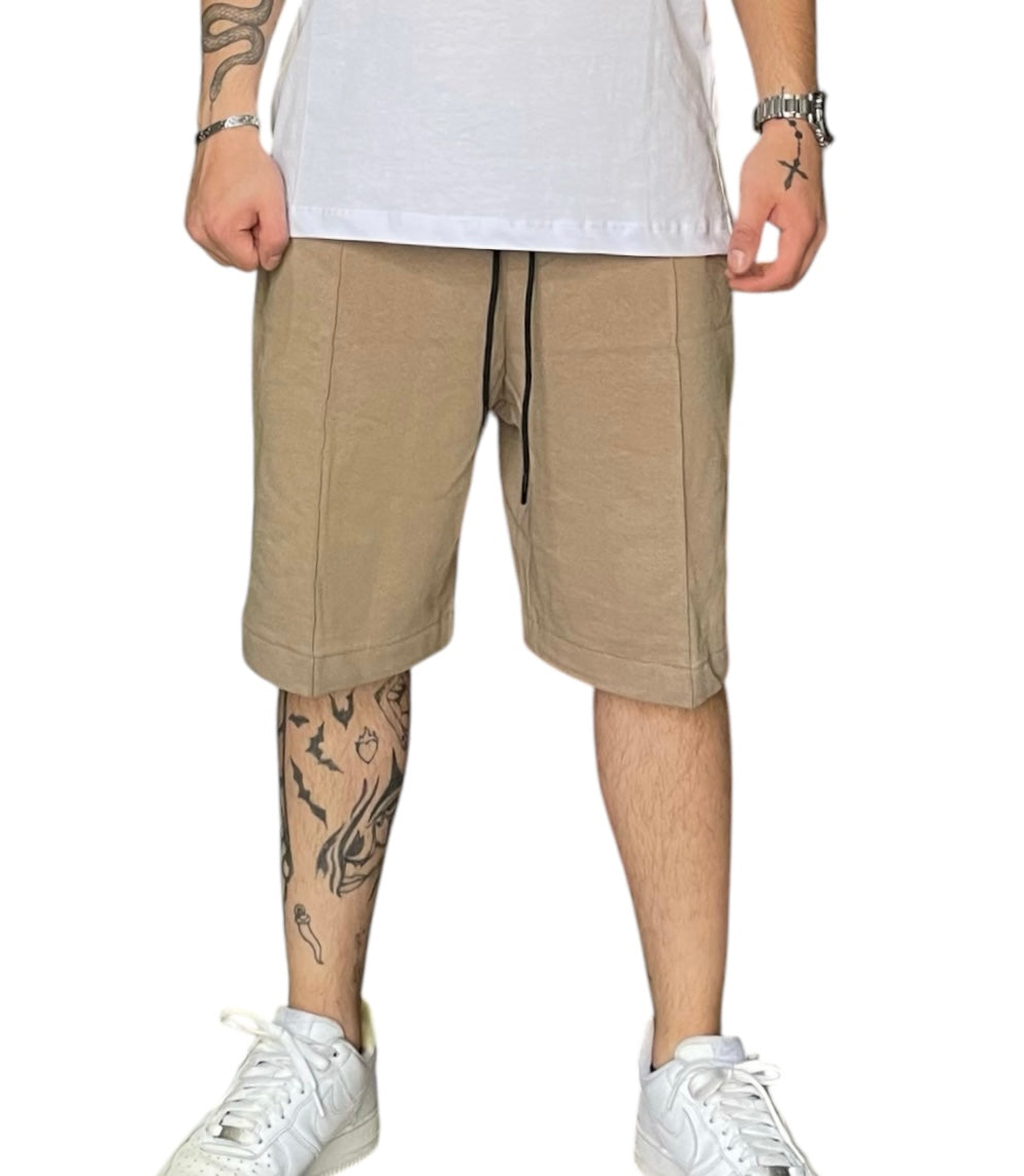 BERMUDA IN FELPA GARZATA