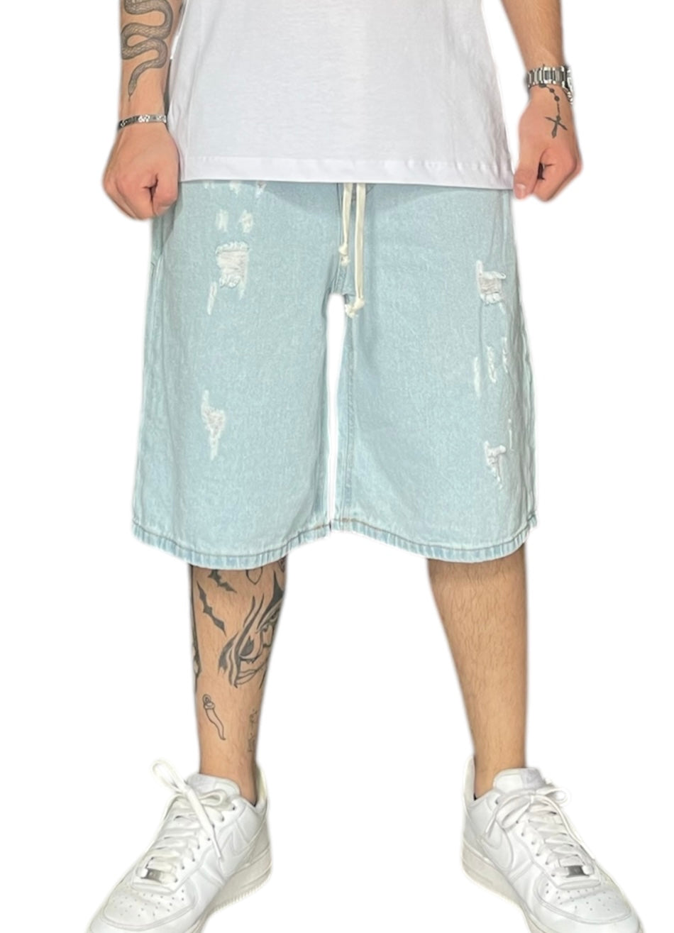 BERMUDA CON ELASTICO IN VITA