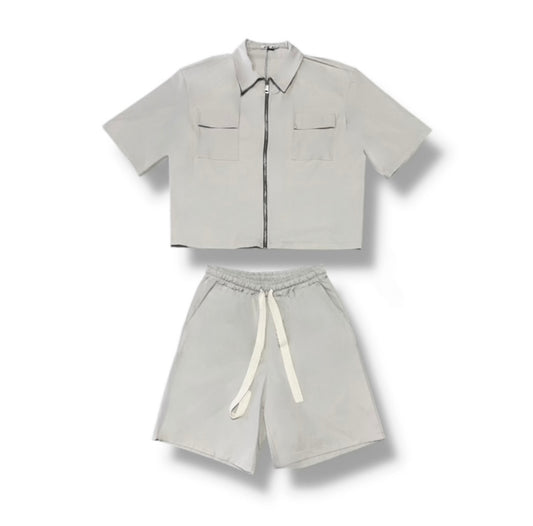 COORDINATO CON CERNIERA