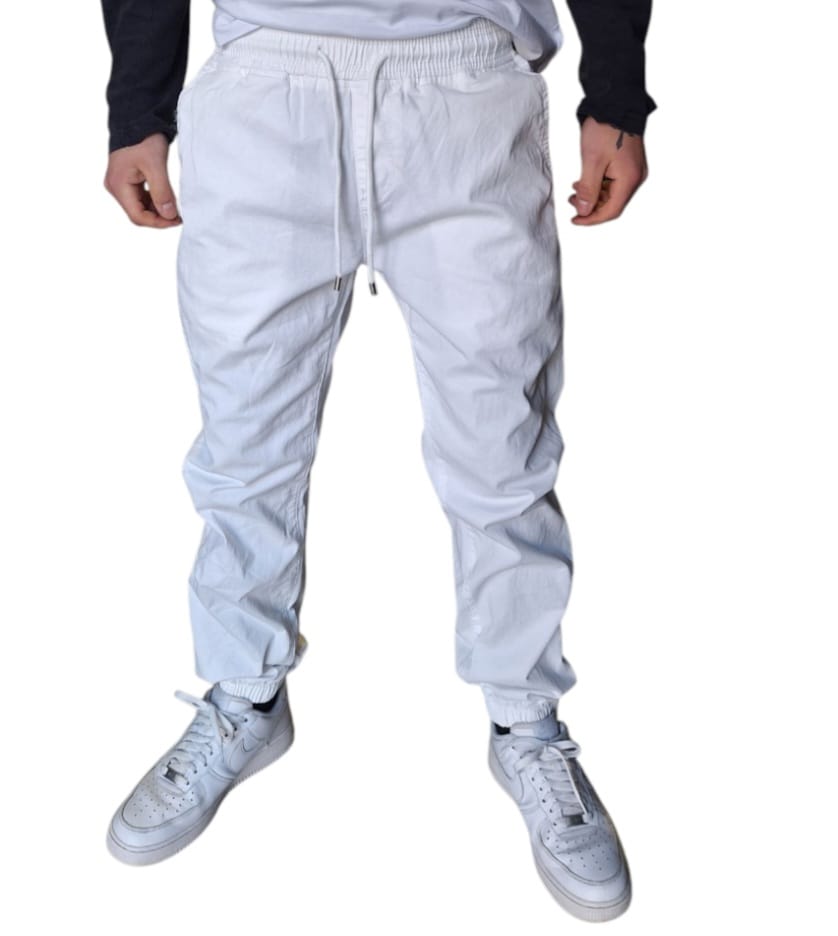 PANTALONE CON ELASTICO IN VITA